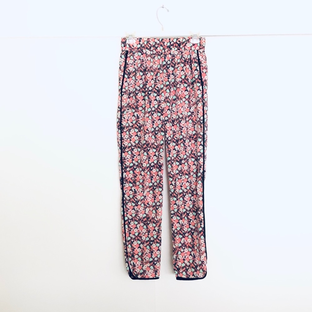 Floral summer pants